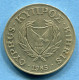 CYPRUS - 20 Cents 1985 - KM# 57.2 * Ref. 0042 - Chypre