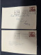21-2-2024 (4 X 49) Australia Cover X 2 - 1950's (with Slogan Advertising) Scout Stamps - Brieven En Documenten