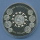 Liberia 5 Dollar 2002 Euromünzen Des Vatican Vz/st In Kapsel (m4583) - Liberia