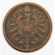 ALLEMAGNE - KM 2 - 2 PFENNIG 1875 C - Francfort - TYPE 1 - PETIT AIGLE - WILHELM I - TTB - 1 Pfennig