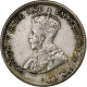 Sri Lanka , George V, 25 Cents, 1919, Argent, TTB, KM:105a - Kolonien