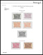 1898 MNH/MH ORIGINAL GUM Portugal # 1/6 Porteado POSTAGE DUE DIFFERENT  PAPER TYPES AND COLOURS  FULL SET SEE SCANS - Neufs