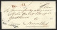 Belgique - L. Datée 1823 De BRUSSEL Pour NIEVELLES Signée Du Commissaire Général De La Guerre + Marque BRUXELLES + Cursi - 1815-1830 (Période Hollandaise)