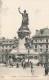FRANCE - Paris - Vue Générale De La Statue De La République - Animé - Carte Postale Ancienne - Estatuas