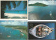 BVI British Virgin Islands Lot #5 Pcards 1979/87 X Europe Nice Views & Frankings - Virgin Islands, British