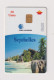 SEYCHELLES - Beach Chip Phonecard - Sychelles