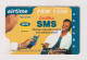 RWANDA - SMS Remote Phonecard - Ruanda