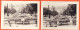 27274 /⭐ ◉ 2 Photo  ◉ MONTE-CARLO Monaco Allée Palmiers Jardin BOULINGRINS Fond Casino 1950s  ◉ Photographies 13x9cm - Giardino Esotico