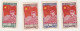 Northwest China 1950 Mao Tse Tung, Fondation De La R.P.C La Série Complète 4 Timbres Neufs Mi 172 - 175 - Reimpresiones Oficiales