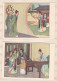 Chine Carnet De 8 Cartes 1955 , Scènes Familiales , Personnages, Voir 8 Photos. - Cina