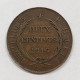 Haiti 2 Centimes 1846/AN 43 Copper KM#26 Spl Xf E.1431 - Haiti