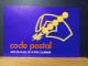 Code Postal. Carte Postale En Franchise, Oblitéré Avec Vignette  57070   METZ - Covers & Documents