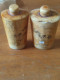 Delcampe - Deux Tabatières Décor érotique Chine Ou Japon Snuff  Box Curiosa Bouteille Flacon à Tabac - Asiatische Kunst