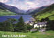 TAL Y LLYN LAKE, WALES, ARCHITECTURE, CARS, UNITED KINGDOM, POSTCARD - Gwynedd