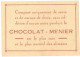 IMAGE CHROMO CHOCOLAT MENIER CACAO N° 649 RUSSIE RUSSIA URSS MOSCOU EGLISE SAINT BASILE PLACE ROUGE EMBLEME RUSSE - Menier