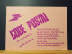 Code Postal. Carte Postale Rose En Franchise,  57050  METZ. Neuve - Brieven En Documenten