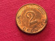 Münze Münzen Umlaufmünze Deutschland 2 Pfennig 1992 Münzzeichen A - 2 Pfennig