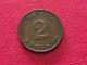 Münze Münzen Umlaufmünze Deutschland 2 Pfennig 1963 Münzzeichen F - 2 Pfennig