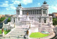 ROME, LAZIO, ALTAR OF THE NATION, ARCHITECTURE, STATUE, FOUNTAIN, CARS, ITALY, POSTCARD - Altare Della Patria
