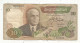 Billet, Tunisie, 20-3-1986, Banque Centrale, Dix, 10 Dinars, 2 Scans, Frais Fr 1.65 E - Tunisie