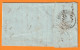 1839 - Lettre De NANTES, Grand Cachet  Vers BORDEAUX, Grand Cachet - Taxe 6 - Cachet à Date D' Arrivée - 1801-1848: Précurseurs XIX