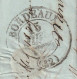 Delcampe - 1839 - Lettre De NANTES, Grand Cachet  Vers BORDEAUX, Grand Cachet - Taxe 6 - Cachet à Date D' Arrivée - 1801-1848: Précurseurs XIX