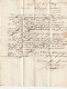 Delcampe - 1827 - Marque Postale 42 NANTES Sur  Lettre Vers ORLEANS - Taxe 6 - Dateur En Arrivée - Règne De  Charles X - 1801-1848: Precursores XIX