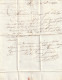 Delcampe - 1823 - Marque Postale 74 ROUEN Sur  Lettre Vers AGDE, Hérault - Taxe 10 - Règne De  Louis XVIII - 1801-1848: Précurseurs XIX