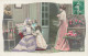 ENFANTS - Scène - Fillettes Embrassant Leur Grand Mère - Carte Postale Ancienne - Scene & Paesaggi