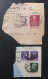 Italy Classic Postmarks Stamps On Paper With Milan Cancel - Oblitérés
