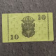 BILLET CIRCULE 10 KRONOR 1951 SUEDE / SWEEDEN BANKNOTE - Svezia