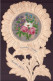 Découpis ( 9.5 X 6 Cm ) " Bouquet De Fleurs Dans Un Tournesol " Amitié - Blumen