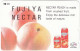JAPAN P-691 Magnetic NTT [110-011] - Advertising, Food, Fruit - Used - Japan