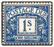 D33 1937-38 George Vi Watermark Postage Dues Mounted Mint Hrd2d - Strafportzegels