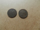 Lot  De  2 Monnaies   2 Centimes  1862 A  Tete Lauré  + 1857 W Tete  Nue - Lots & Kiloware - Coins