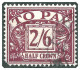 D26 1936-37 Edward Viii Watermark Postage Dues Used Hrd2d - Postage Due