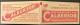 Variété 1263-C1**  Impression Recto/verso Marianne Decaris Pub Calberson Série 05-61 Cote +300€ - Anciens : 1906-1965