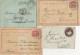 EGYPTE- LOT DE 8 ENTIERS POSTAUX 1894 -1904 - - Servizio