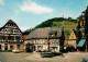 72790891 Heppenheim Bergstrasse Markt Brunnen Fachwerkhaeuser Schlossberg Heppen - Heppenheim