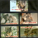 Japan 7V Hyogo Ken , Awaji Island Koala Used Cards - Oerwoud