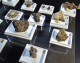 Delcampe - Small Collection Eifel Minerals 12 Specimen - ( Nickenicher Sattel - Emmelberg ) -  Germany - 12 Boxes - Minerals