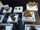 Delcampe - Small Collection Eifel Minerals 12 Specimen - ( Nickenicher Sattel - Emmelberg ) -  Germany - 12 Boxes - Mineralen