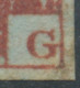 GB QV 1d Redbrown, Unplated (CG) 4 Full But Partly Narrow Margins, Letter „G“ Very Near To Frameline!!, VFU - Oblitérés