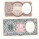 EGYPT 5 10 PT. PIASTRES 1961 P-180b 181b SIG/ Kaissoni SET UNC Cv=$37.50 */* - Aegypten