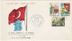 TURCHIA - FDC - BUSTA - 1961 - FDC