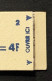 1536B-C1** Cheffer 40c Rouge X10 Daté Du 3/ 26-11-196-9 Livret CE Postale Conf. 2 - Modernos : 1959-…