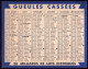 +++ Petit CALENDRIER - 1957 - " GUEULES CASSEES " // - Petit Format : 1941-60