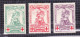 1914 Nr 126-28* Met Scharnier.De Merode.OBP 80 Euro. - 1914-1915 Rotes Kreuz