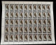 (007 BO) Haiti  Fauna / Animals / Birds / Oiseaux / Vögel / Complete Sheets Of 50 / Rare / Scarce ** / Mnh  Mi 1019-27 - Haïti