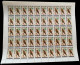 Delcampe - (007 BO) Haiti  Fauna / Animals / Birds / Oiseaux / Vögel / Complete Sheets Of 50 / Rare / Scarce ** / Mnh  Mi 1019-27 - Haïti